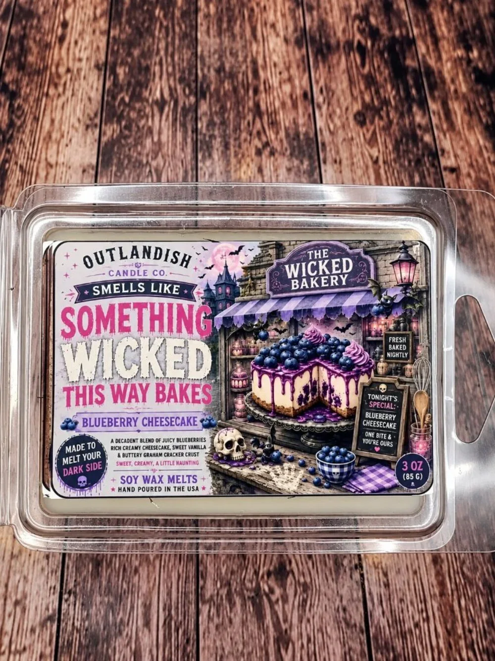 Something Wicked This Way Bakes Wax Melts | Blueberry Cheesecake Scent